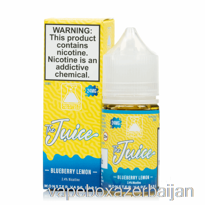 Vape Box Azerbaijan Blueberry Lemon - The Juice Salts - 30mL 24mg